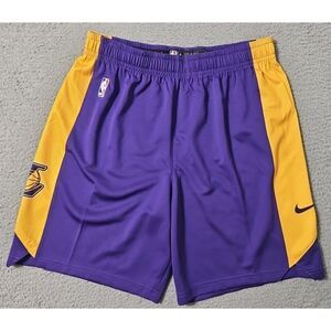 Nike NBA Authentics Engineered‎ Lakers Basketball Shorts Sz XL AJ5079-504 NWT